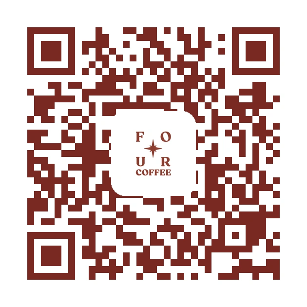 Scan to follow Four Coffee on Instagram