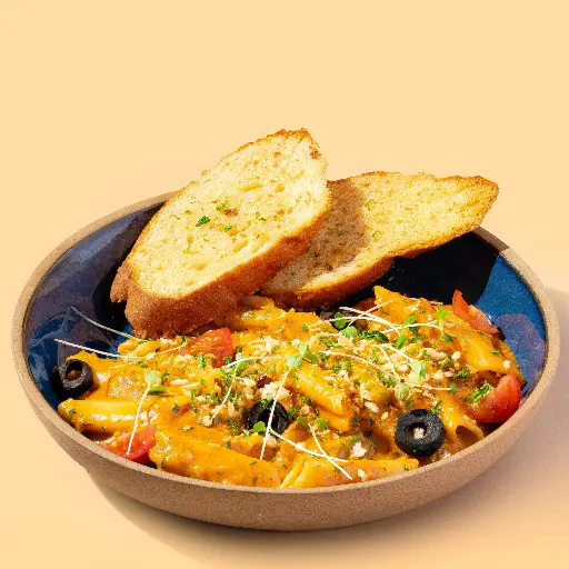 Penne In Pink Romesco